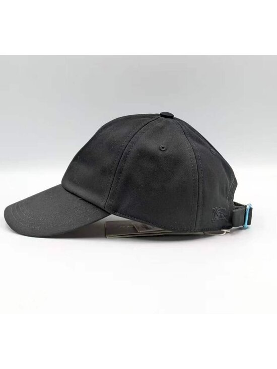 Burberry Check Lined Cotton Blend Baseball Cap Black M 8083524 main image 13